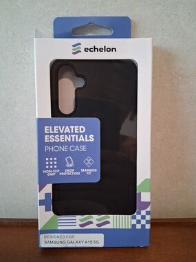 Echelon Black Phone Case for Samsung Galaxy A15 5G - Elevated Essentials-New